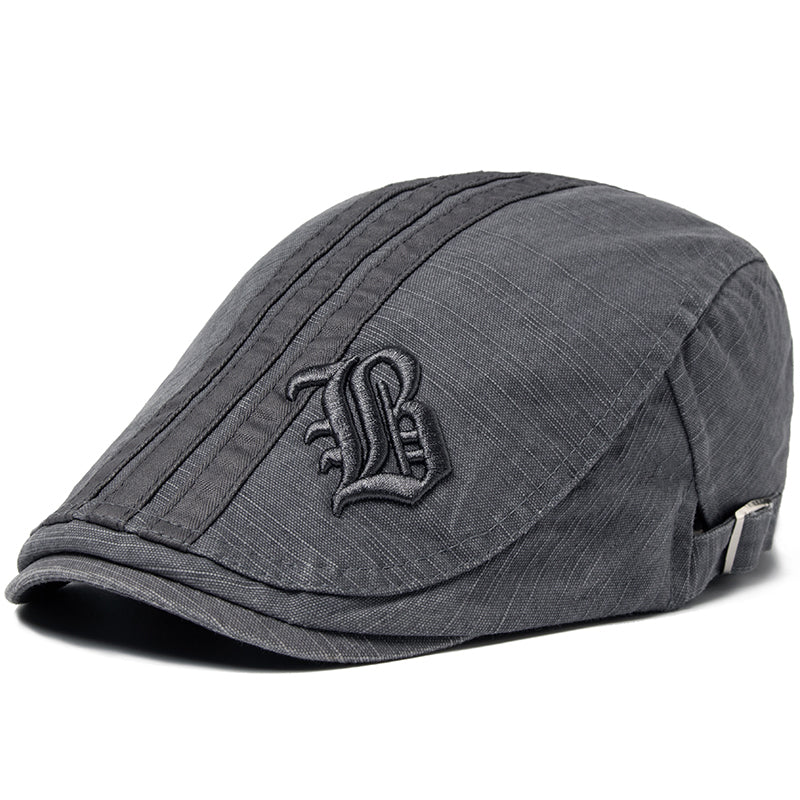 Sterling New Embroidery™ Beret Flat Cotton Adjustable Visor
