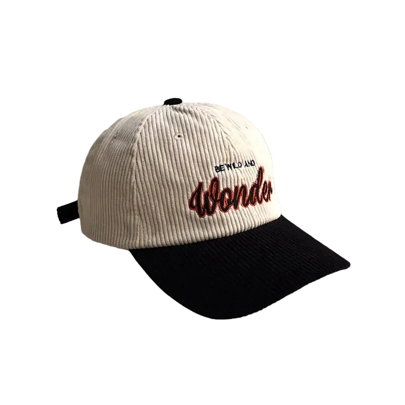 Sterling™ Corduroy Baseball Cap With Wonder Embroidery