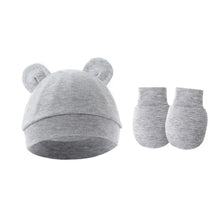 Sterling™ Newborn Bow Beanie and Mittens Set