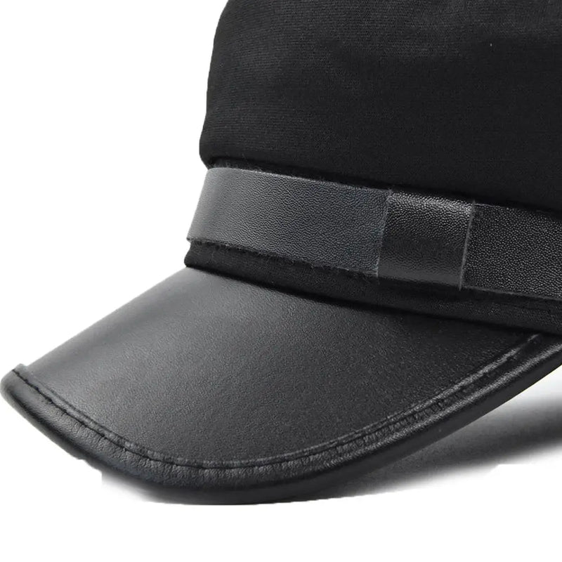 Sterling Sailor Cap Structured Military Design™ With Decorative Strap