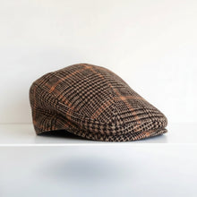 Sterling Casual Plaid Newsboy Cap™ Polyester Tweed Adjustable Fit