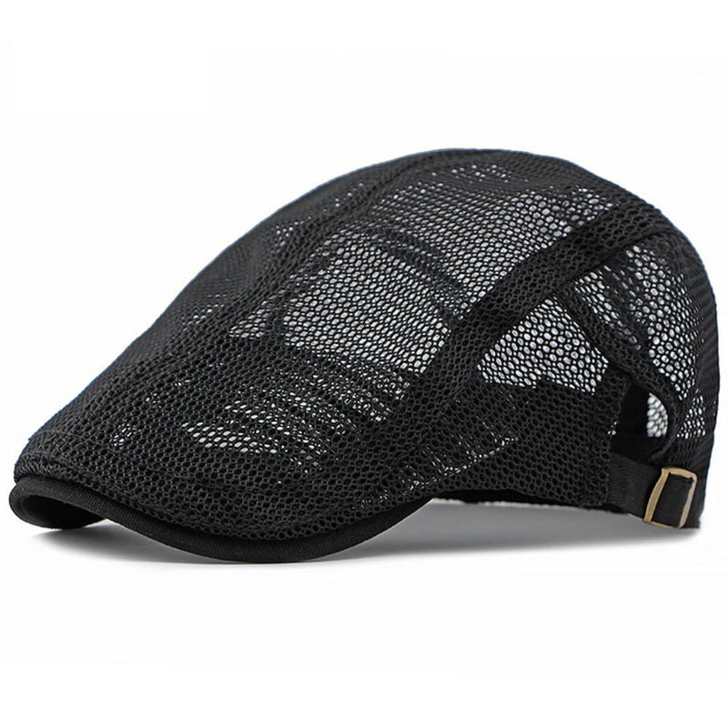 Sterling Brevin Flat Cap™ Breathable Mesh Short Brim