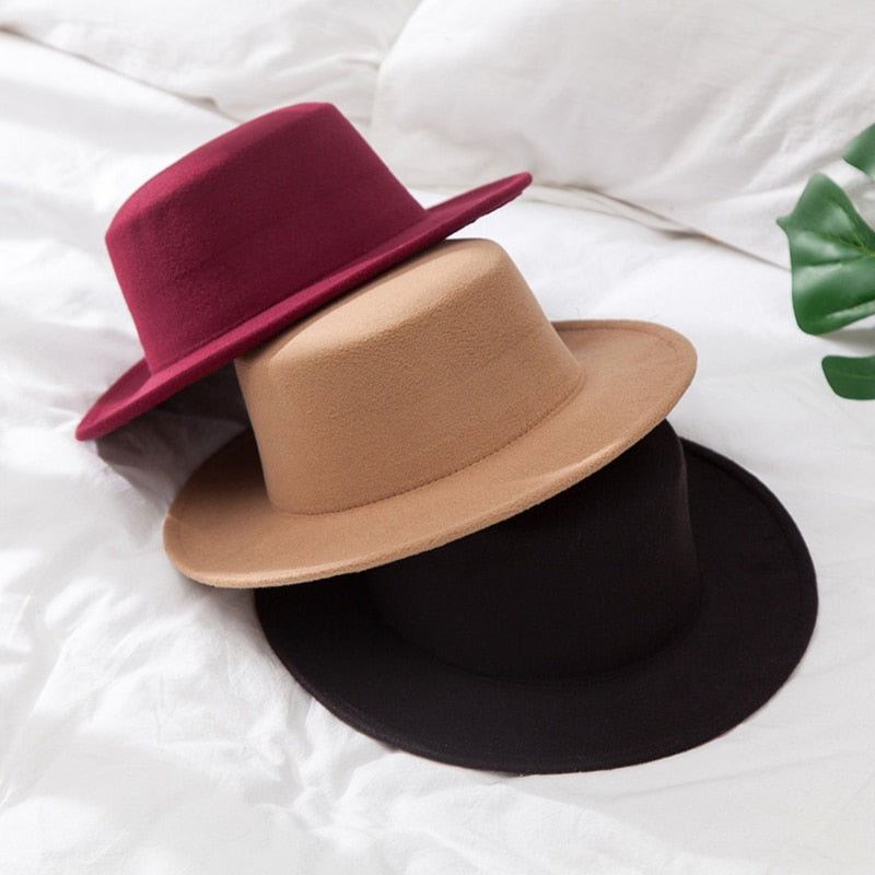 Sterling FaysHat™ Hat for Women Wide Brim Felt Belt