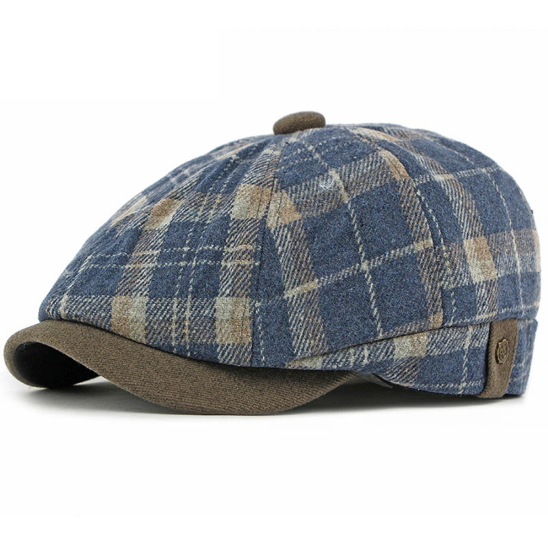 Sterling HT4970 Adjustable Plaid Octagonal Beret™
