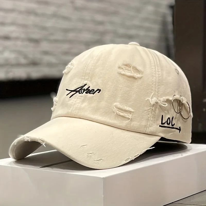 Sterling Retro Perforated Duckbill Cap™ Fabric Vent Detail