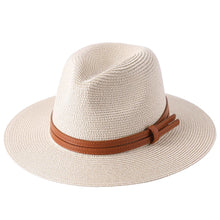 Sterling Ivory Coast™ Straw Fedora Buckle Band