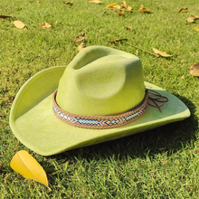 Sterling Classic Suede Western Cowboy Fedora Hat™ Pinched Crown