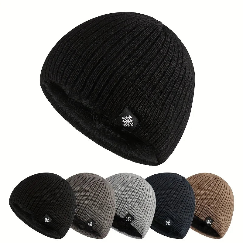 Sterling Winter Beanie™ Cotton Knit Fleece Lined Slouch Fit