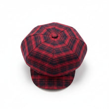 Sterling Huanji Lightweight Octagonal Beret™  With Cloud Check Pattern