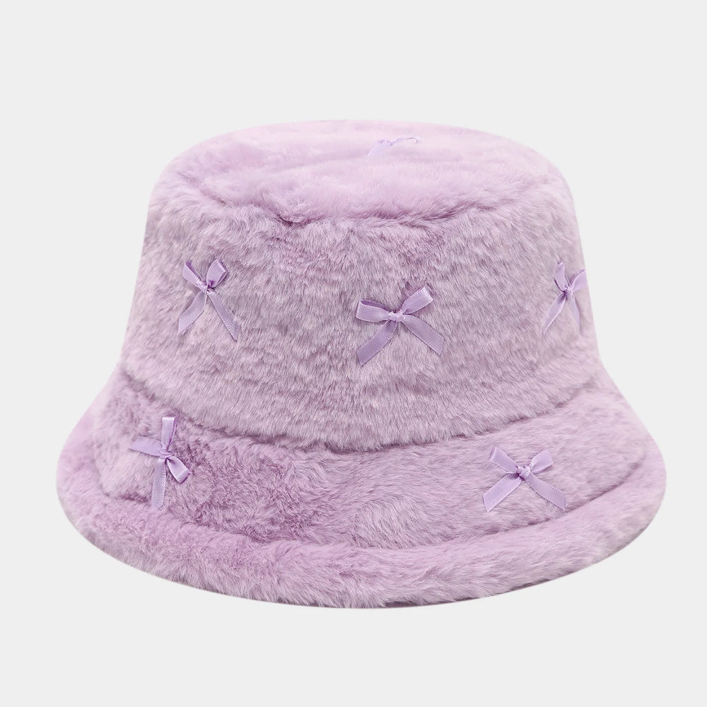 Sterling Seren Plush Bucket Hat™ With Side Bow