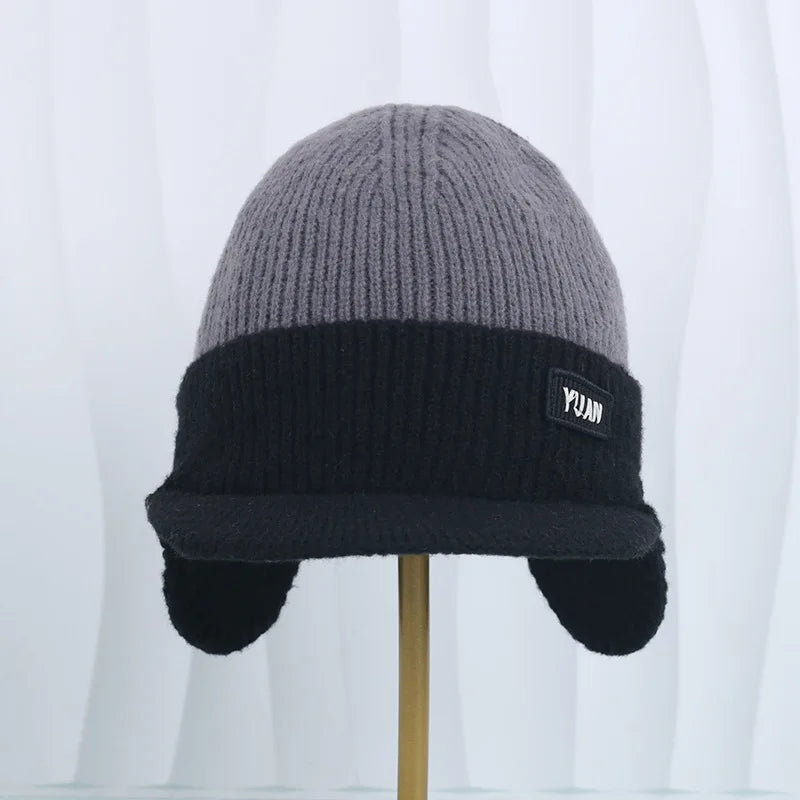 Sterling Thermal Knit Baseball Cap With Fleece Ear Flaps