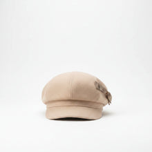 Sterling™ Elowen Painter Beret Wool Blend Roomy Crown With Bow Detail