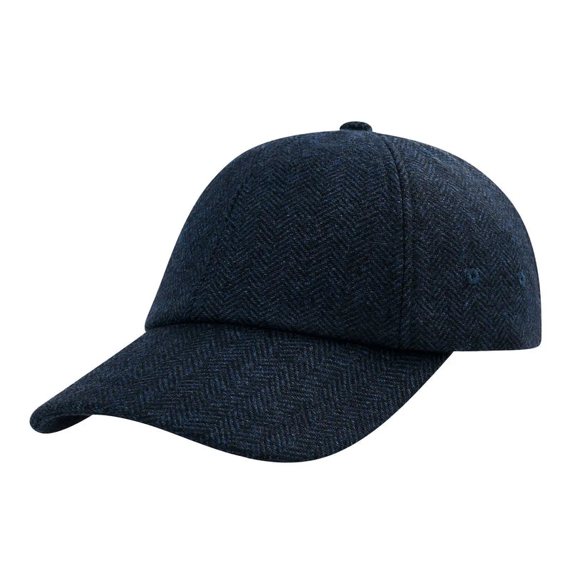 Sterling Hawthorne Wool Tweed Baseball Cap™   With Soft Crown