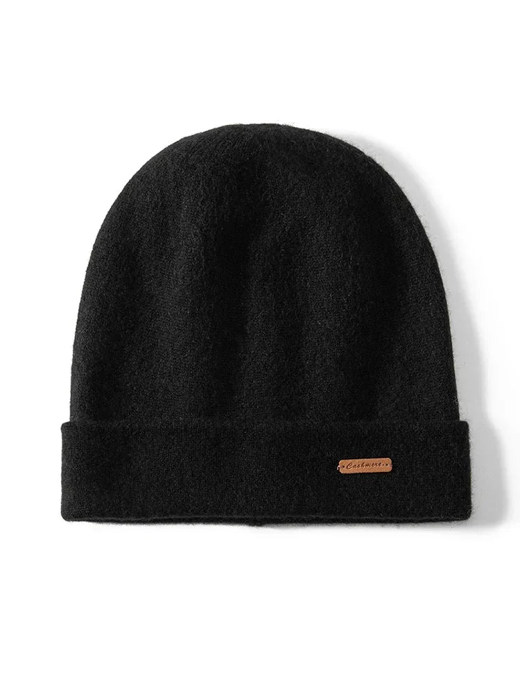 Sterling Warm Beanie™ 100% Cashmere Double Layer Knit