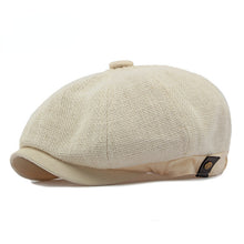 Sterling Linen Crown Cap Raised Linen Blend Adjustable Back