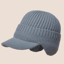 sterling Kellan Winter Cap™  in Acrylic Knit with Earflaps and Short Brim