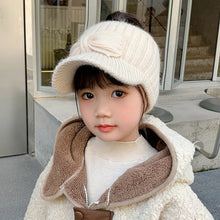 Liora Kids Earflap Cap™ Acrylic Knit Bow Detail