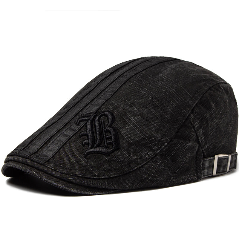 Sterling New Embroidery™ Beret Flat Cotton Adjustable Visor