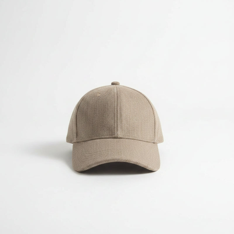Sterling Herringbone Wool Cap™ Structured Crown Short Peak