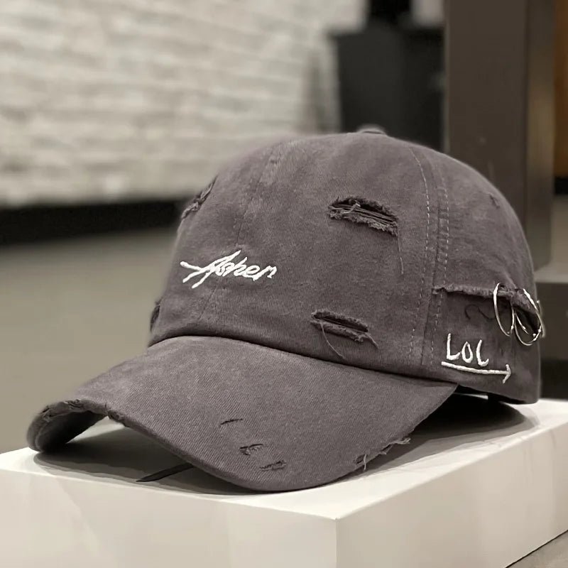 Sterling Retro Perforated Duckbill Cap™ Fabric Vent Detail