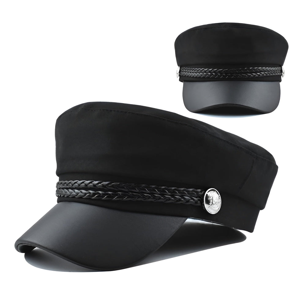 Sterling Braided Wool Sailor Cap™ Structured Braided Trim