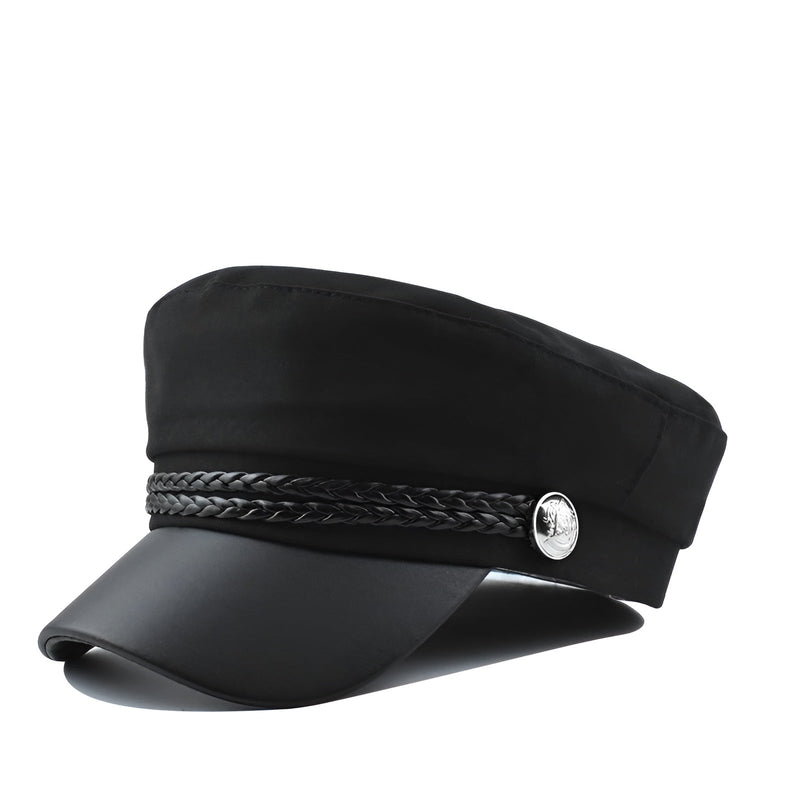 Sterling Braided Wool Sailor Cap™ Structured Braided Trim