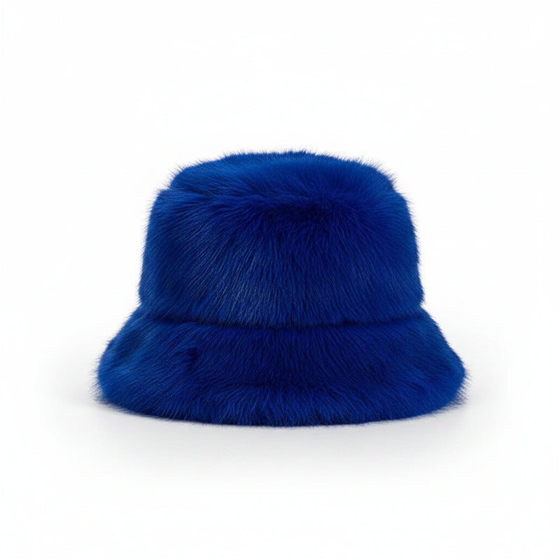 Sterling Cozette Faux Fur Bucket Hat - Plush Winter Accessory™
