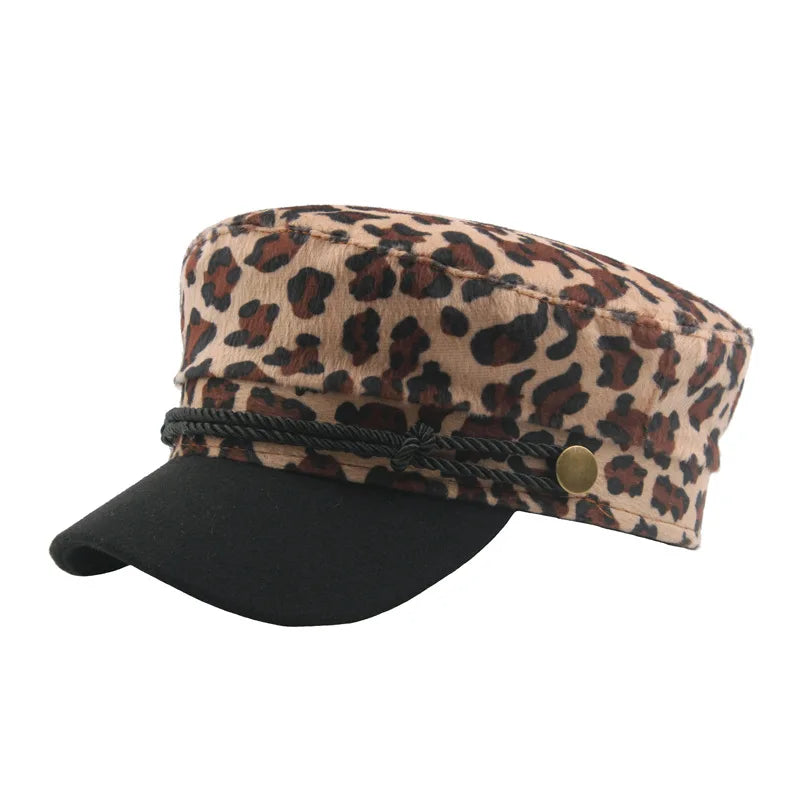 Sterling™ Kids Plush Baseball Cap With Leopard Print