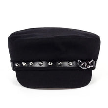Sterling Rivet Chain Military Cap™ Flat Top Fabric Chain Trim