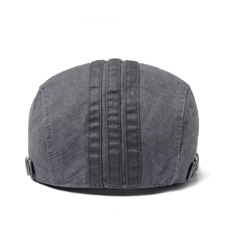Sterling New Embroidery™ Beret Flat Cotton Adjustable Visor