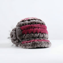 Sterling Rex Knit™ Beanie Winter Hat Rabbit Fur Soft Knitted Finish