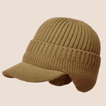 sterling Kellan Winter Cap™  in Acrylic Knit with Earflaps and Short Brim