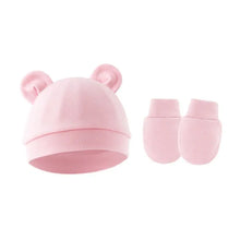 Sterling™ Newborn Bow Beanie and Mittens Set