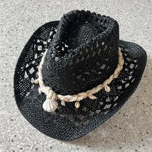 Sterling Ocean Drift™ Straw Cowboy Hat Shell Band
