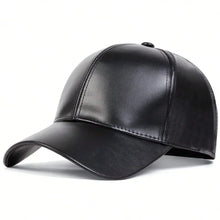 Sterling Light Panel Adjustable PU Leather Baseball Cap™   with Curved Visor