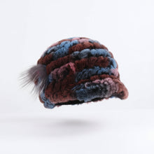Sterling Rex Knit™ Beanie Winter Hat Rabbit Fur Soft Knitted Finish