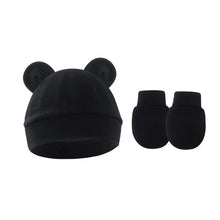 Sterling™ Newborn Bow Beanie and Mittens Set
