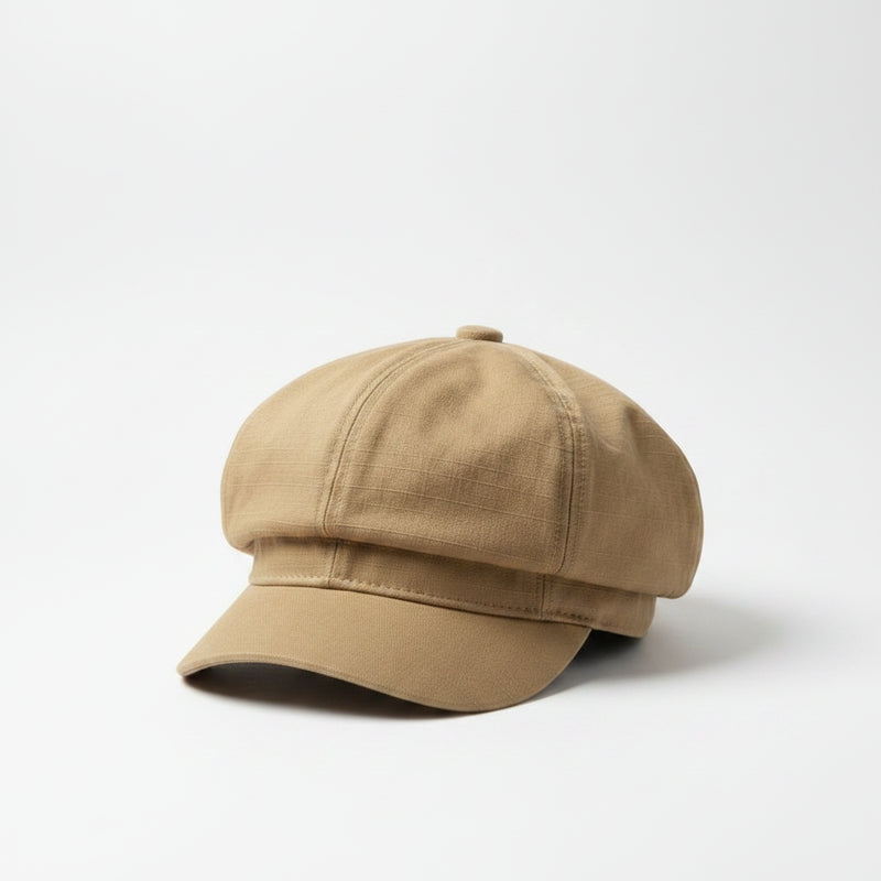 Sterling Aster Cotton Blend Octagonal Beret™