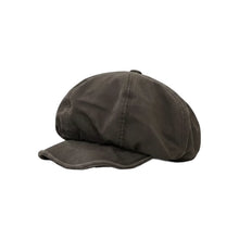 Sterling Korean Retro Newsboy Cap™ Plaid Denim Soft Octagonal Crown