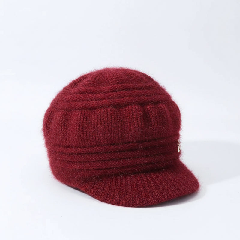 Sterling™ Maren Knitted Wool Winter Hat With Soft Ear Coverage