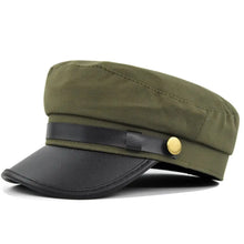 Sterling Sailor Cap Structured Military Design™ With Decorative Strap
