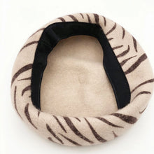 Sterling™ Retro Striped Pumpkin Beret Wool Blend Artist Hat