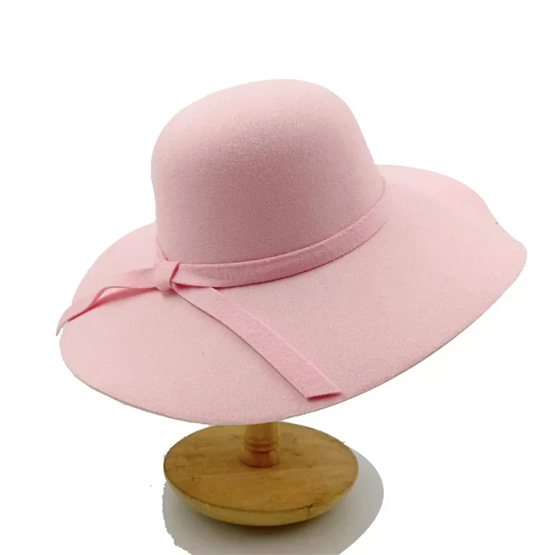 Sterling Wide Brim Fedora Hat™ Elegant Allure Felt Band