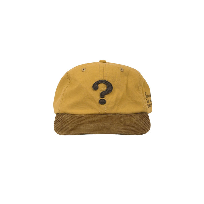 Sterling Question Mark Washed Cotton Dad Cap™ With Corduroy Brim