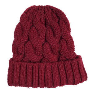 Sterling Women’s Knitted Beanie with Pompom for Winter Style™