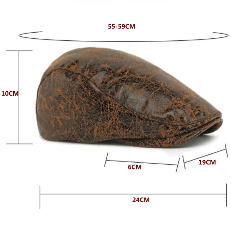 Sterling Westin Flat Cap™ Washed Fabric Short Brim
