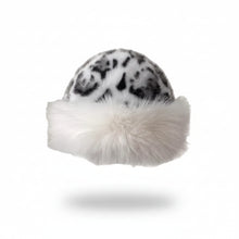 Sterling™ Winter Bucket Hat Faux Fur Leopard Print