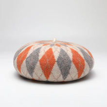 Sterling™ 4m768 Wool Beret Color Block Plaid Winter Hat