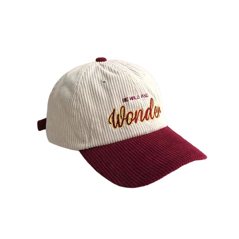 Sterling™ Corduroy Baseball Cap With Wonder Embroidery