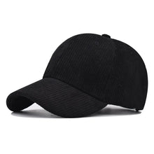 Sterling Corduroy Baseball Cap With Adjustable Buckle Closure